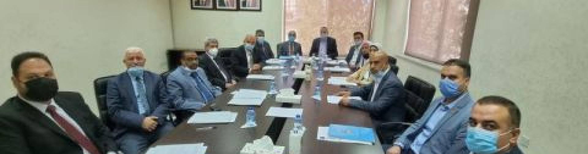 وفداً رفيع المستوى من المجلس العربي للإختصاصات الصحية يزور المجلس الطبي الأردني