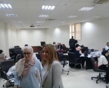 الامتحانات الشفويه لاختصاص الامراض الجلدية للمجلس العربي للاختصاصات الصحية المنعقد في قاعات المجلس الطبي الاردني