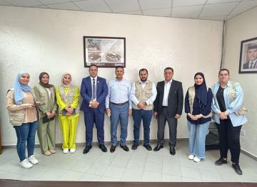 زيارت قافلة النزاهة للمجلس الطبي الأردني