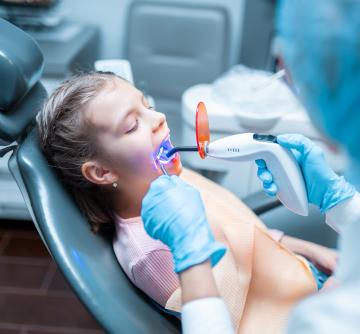 طل الاسنان للاطفال